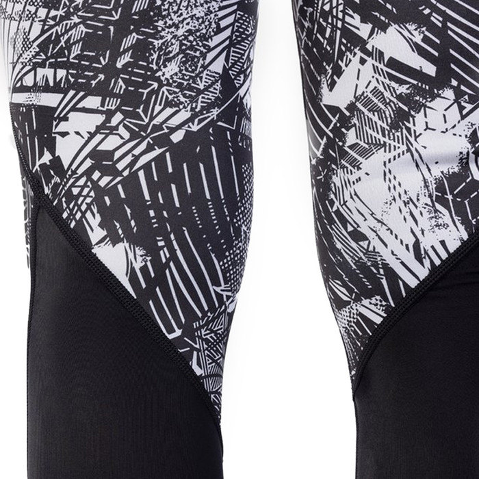 2024 Gul Womens Luna7 SUP Leggings LA8301-C1 - Broken Palm / Black